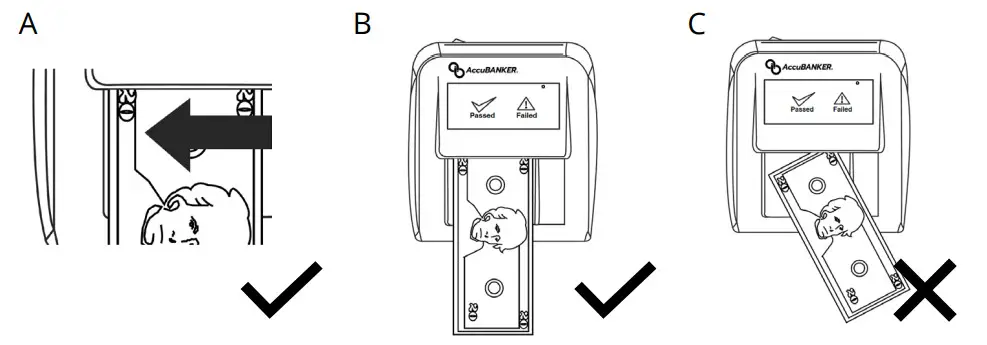 AccuBANKER D470 Automatic QuadScan Counterfeit Bill Detector - Figure 4