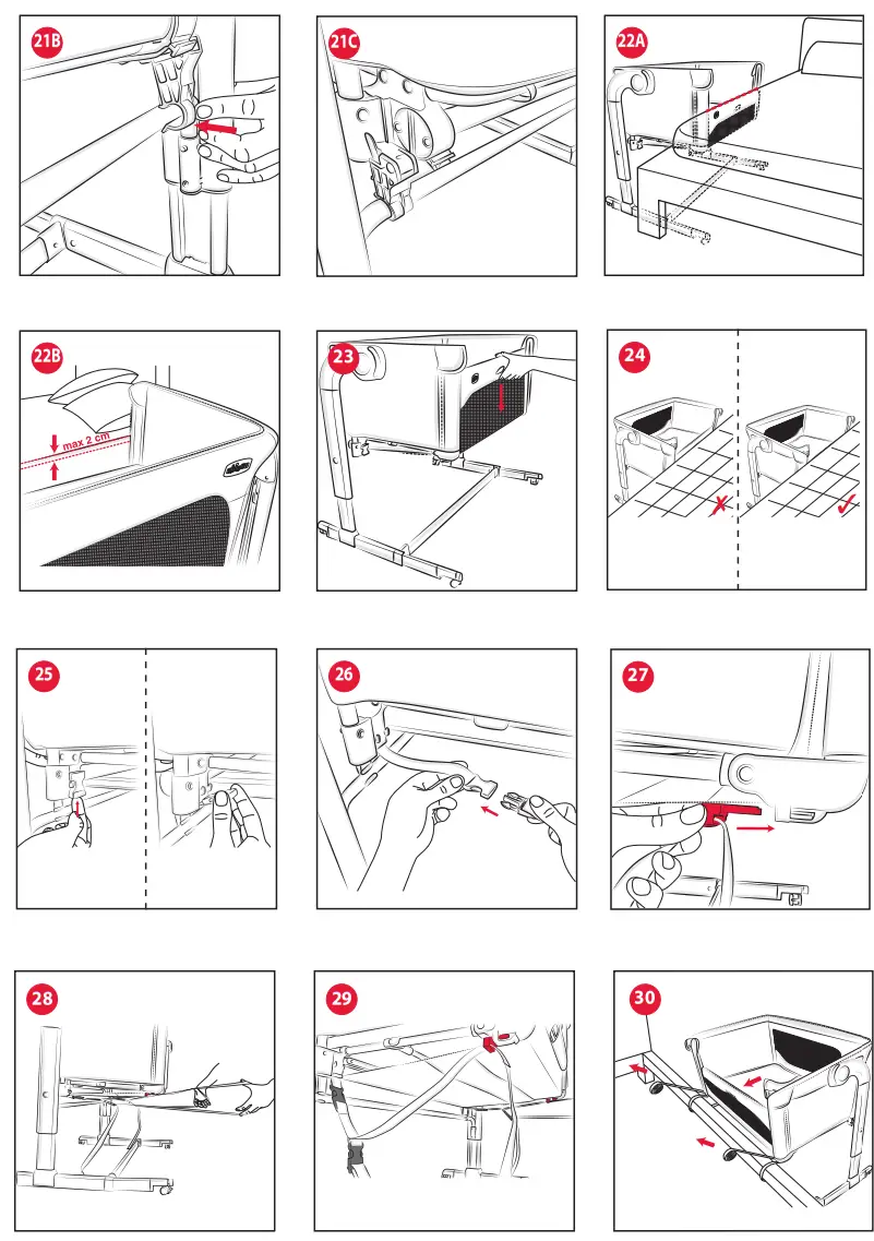 chicco Next2me Magic Co Sleeping Bed - fig 4