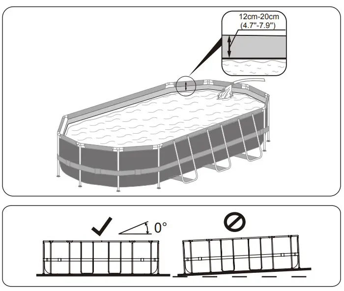 FILLING POOL WITH WATER