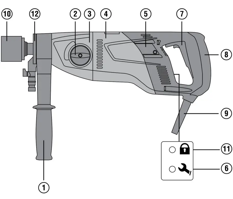 HILTI DD 110­W Diamond Core Drills fig 3