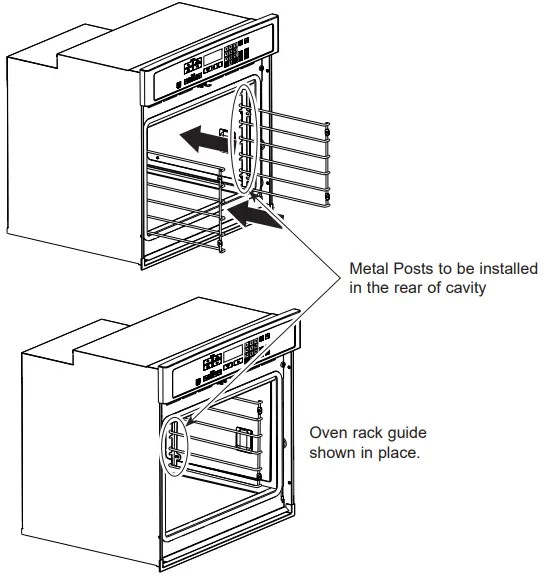 OVEN RACK GUIDE INSTALLATION