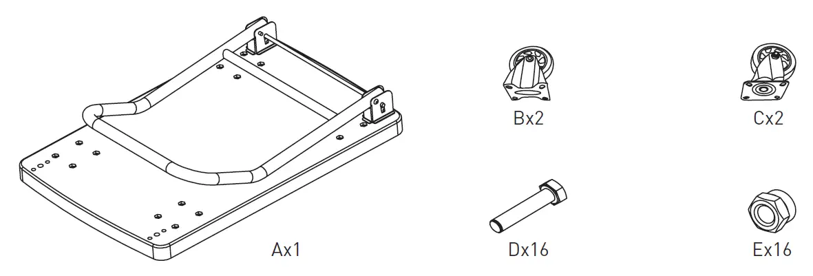 HENDI-810514-Platform-Trolley-fig-1