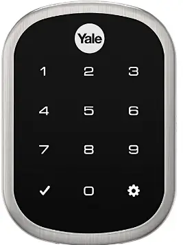 LiftMaster ‎LM-YRD256-MQ1-619-A Smart Lock with Touchscreen Deadbolt