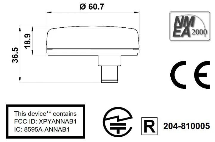 veratron B000448 ML Marine Instrument Gauge - cover