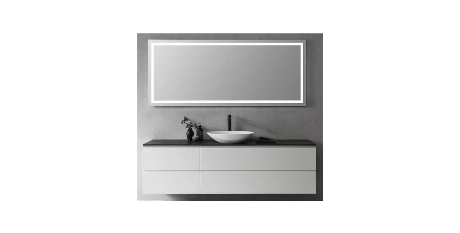 Arpella Ledam Series Luci Frameless Rectangular Led Mirror Instruction Manual