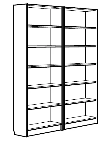 IKEA-BILLY-OXBERG-Bookcase-fig-2