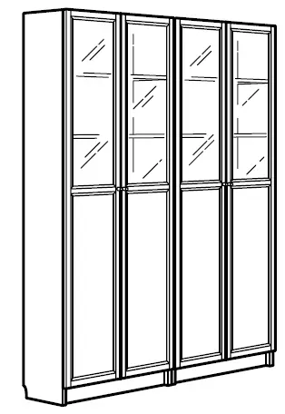 IKEA-BILLY-OXBERG-Bookcase-fig-3