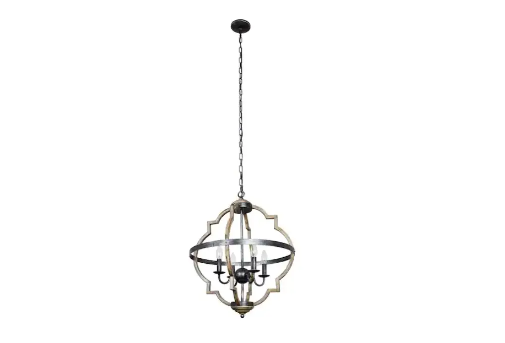 Matrix Decor Mdd2260 Chandelier 4-light Brown Modern/contemporary Cage User Guide