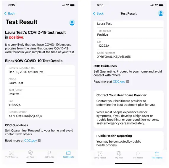 Abbott BinaxNOW COVID-19 Ag Card Home - bottom hal