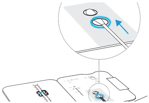 Abbott BinaxNOW COVID-19 Ag Card Home - TOP HOLE