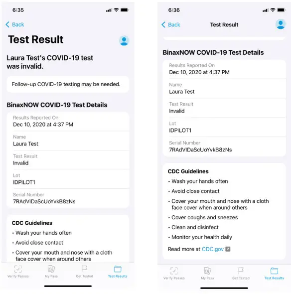 Abbott BinaxNOW COVID-19 Ag Card Home - receive the following