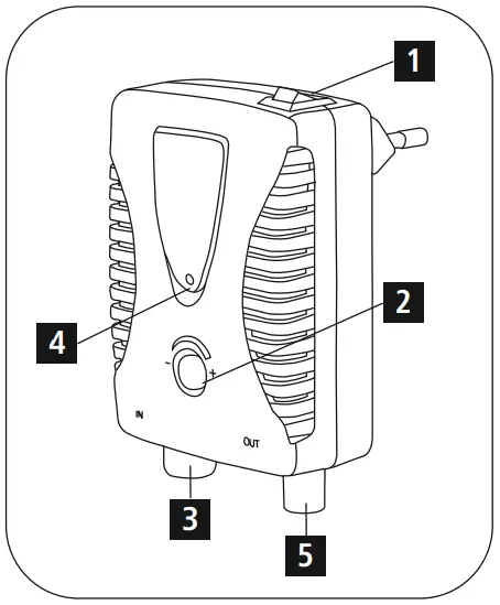 hama 00 205234 CATV Amplifier