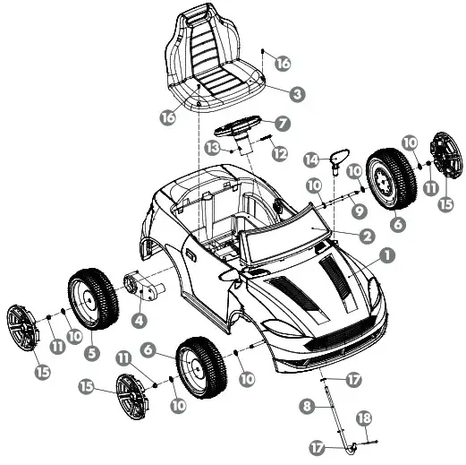 HTI HK050V-075050 Electric Car - 3
