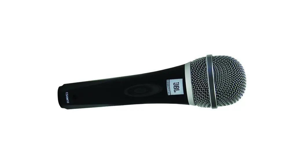 Jbl Cshm10 Dynamic Vocal Microphone User Guide Jbl Cshm10 Dynamic Vocal Microphone User Guide