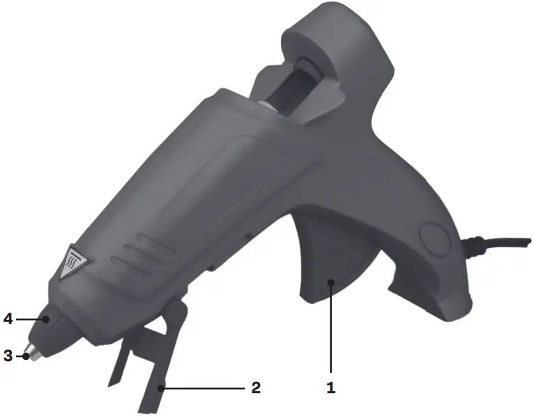 VONROC GG501AC Glue Gun A02