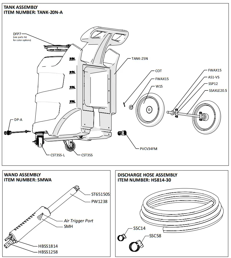 FOAMit FI-25N-SM 25 Gallon Smart Foam Unit - Figure 1