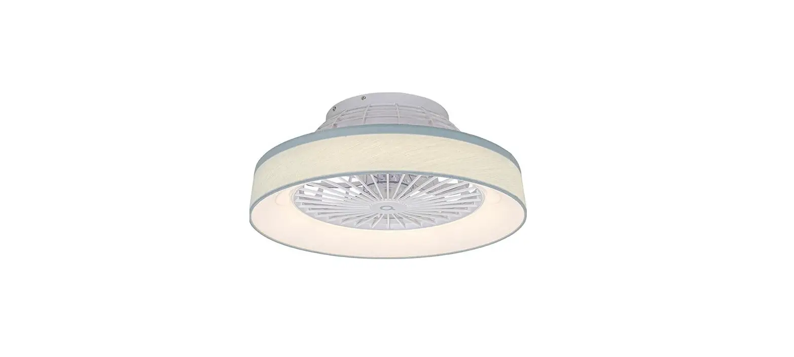 Qazqa 105371 Emily Fan Green Modern Led Ceiling Fan With Lamp Instruction Manual