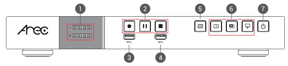 Arec LS-860 Media Station - Figure 2