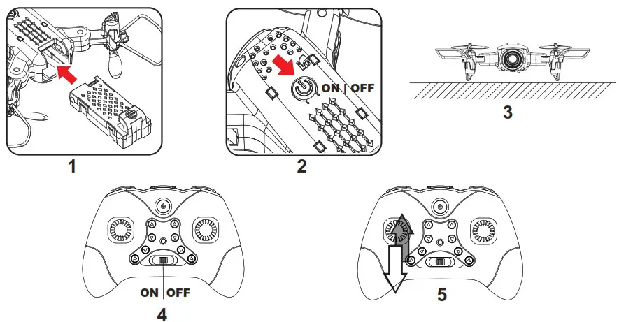 Sky Watcher DF9420 Foldable Drone - start preparations 2