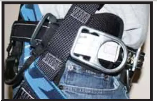 Honeywell AAT-QCSMG Miller Aircore Tower CLimbing Harness - Fig 11a