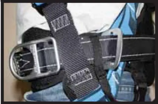 Honeywell AAT-QCSMG Miller Aircore Tower CLimbing Harness - Fig 11c