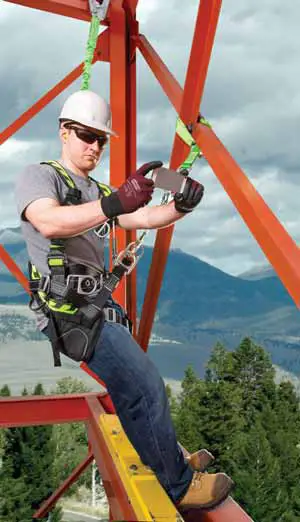 Honeywell AAT-QCSMG Miller Aircore Tower CLimbing Harness - Fig 8