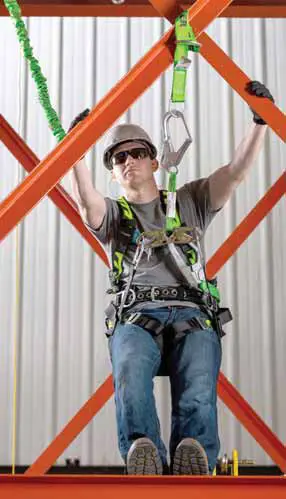 Honeywell AAT-QCSMG Miller Aircore Tower CLimbing Harness - Fig 9