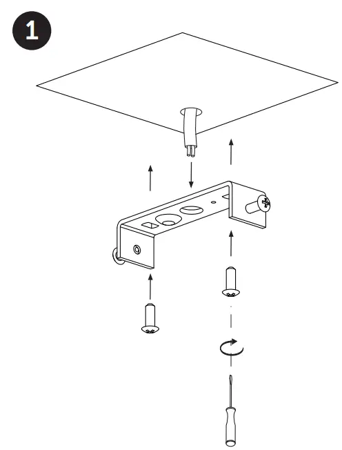 lumicom GU10 Plafoniera Form S 1X Gu10 33w Max - fig 1