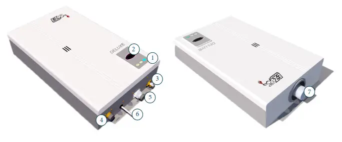 EZ TANKLESS EZ Deluxe Household Tankless Water Heater - fig5