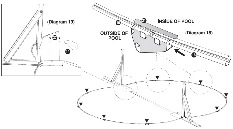 swim fun 2908 Classic Oval Steel Pool - FIGURE 18