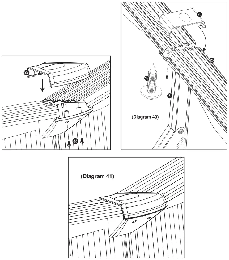 swim fun 2908 Classic Oval Steel Pool - FIGURE 32
