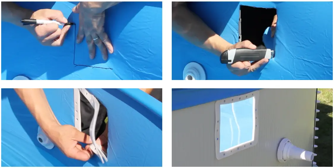 swim fun 2908 Classic Oval Steel Pool - FIGURE 37