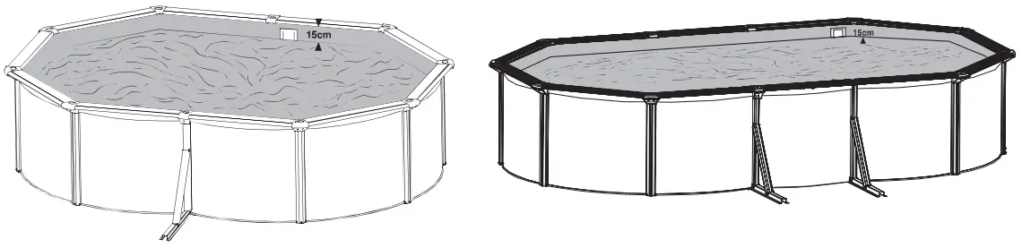 swim fun 2908 Classic Oval Steel Pool - FIGURE 39