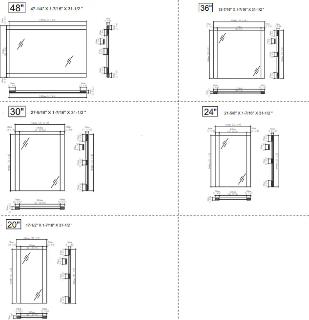BLOSSOM-V8014-2-Milan-20-Inch-Vanity-Silver-Gray-fig-10