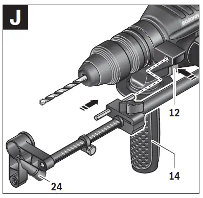 BOSCH-GBH-2-26-DFR-Rotary-Hammer-Drill-fig-11