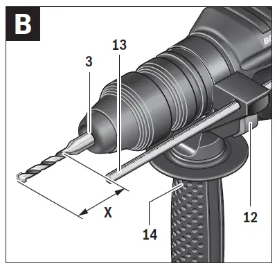 BOSCH-GBH-2-26-DFR-Rotary-Hammer-Drill-fig-3