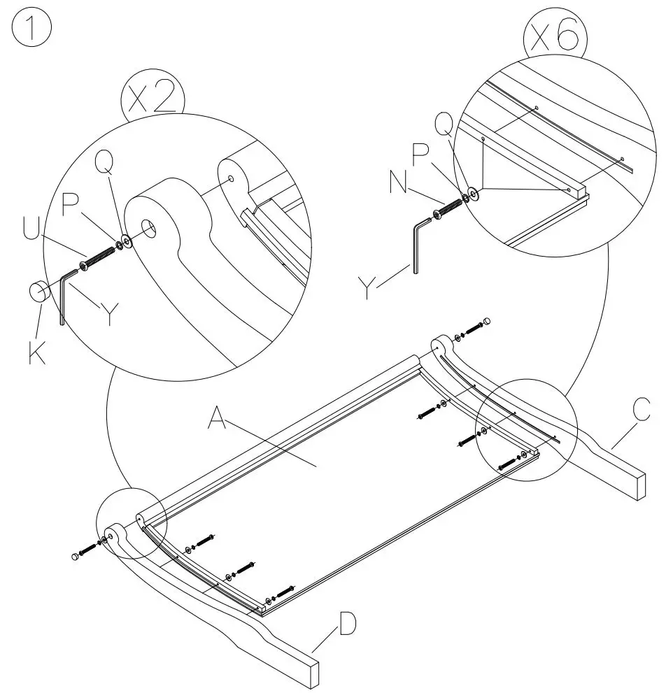 ASHLEY B73374 Lettner Queen Storage Footboard User Manual - How to use