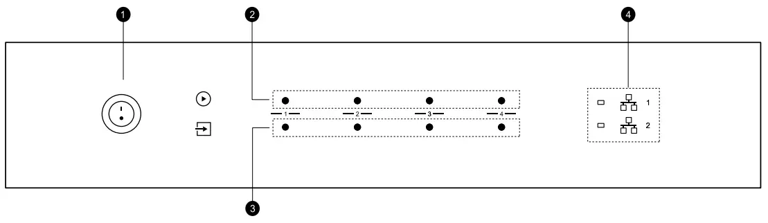 artsound Smart Zone 4 AMP - FRONT PANEL