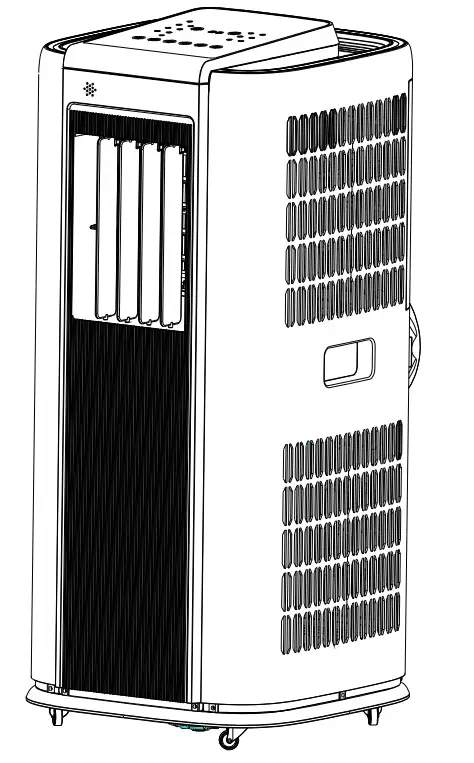 electriQ SF12000 10000 BTU Portable Air Conditioner