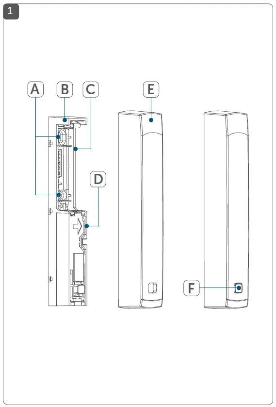homematic HmIP-SWDO-2 IP Window and Door Contact Optical 1