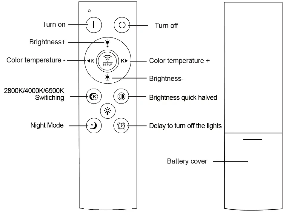 Lightingwill LS8-XDD-YK3S-24W LED Ceiling Light 01