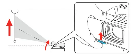 EPSON EX10000 Projector - Adjust the image 1