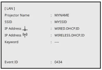 EPSON EX10000 Projector - Project over a network