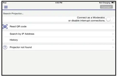 EPSON EX10000 Projector - app