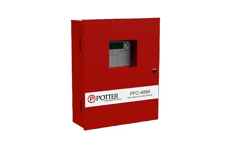 Potter Pfc-4064 Conventional Fire Alarm Control Panel User Manual