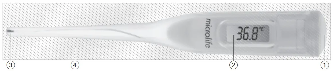 microlife MT 50 Medical Thermometer - Overview