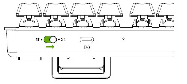 RAZER PRO TYPE Wireless Mechanical Keyboard (7)