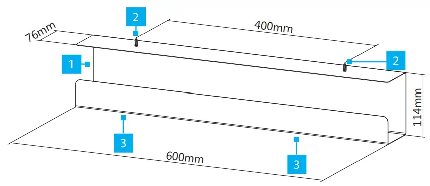 StarTech-Under-Desk-Cable-Tray-Organizer-fig-2