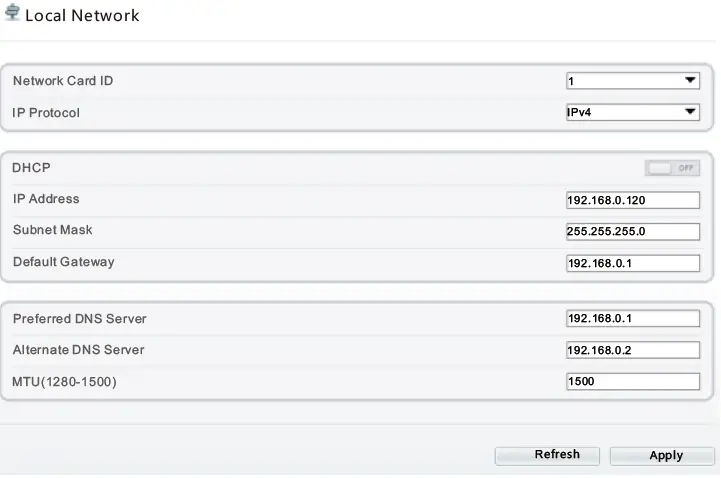 SUNELL SN-IPV8xxxEGAR Mini Dome Network Camera 12