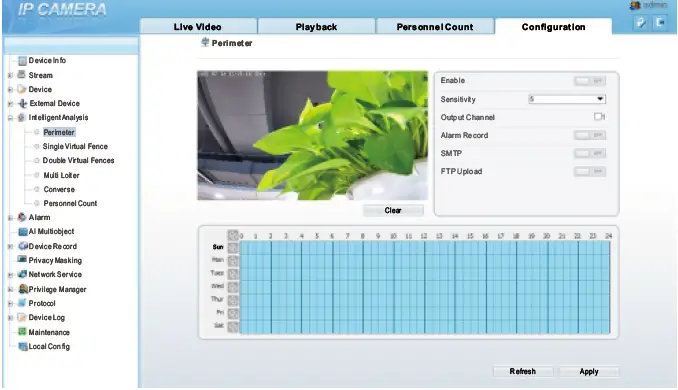 SUNELL SN-IPV8xxxEGAR Mini Dome Network Camera 16
